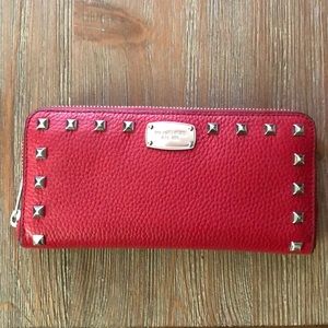 Michael Kors studded wallet